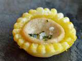 Tartelettes au boudin blanc et marmelade d'agrumes