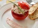 Tomates farcies thon et tarama