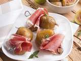 Bruschettas de figues caramélisées et Jambon de Parme