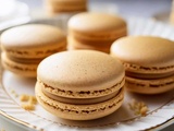 Macaron au spéculoos