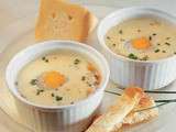 OEufs cocotte au Maroilles