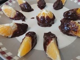 Oranges au chocolat