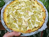 Tarte à la Rhubarbe paysanne comme chez mamie