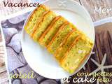 Cake courgette et feta au citron