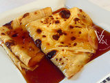 Crêpes Suzette flambées