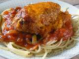 Poulet parmigiana ou Chicken parma