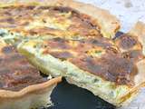 Quiche au roquefort et poires