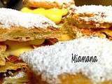 Mille feuilles surprise (vanille et citron)