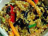 Quinoa aux petits légumes sautés