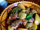 Tajine de poulet aux légumes