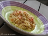 Taboulé aux pois chiches et tomates