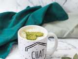 Cappucino au thé matcha végétal – sans lactose