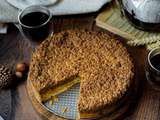 Coffee cakes à la poire et au streusel noisette