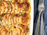 Gratin de patates douces au beurre de thym