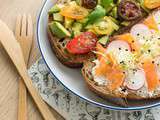 Tartines salées pour un avant goût d’été