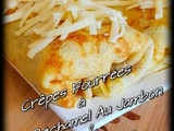 Crêpes Fourrées à La Béchamel Au Jambon & Champignons