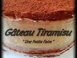 Gâteau Tiramisu