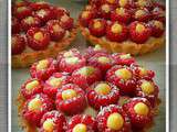 Tarte Noix De Coco, Framboises & Fruit De La Passion