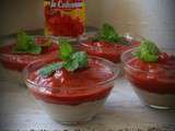 Verrines De Mousse De Thon Avec Sa Pulpe De Tomates En Dés