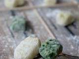 Duo de Gnocchi {Pomme de Terre & Epinard}