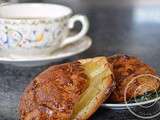 Scones aux citrons confits et aux zestes de mandarine