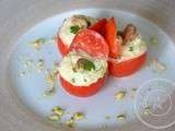 Tomates cocktail au crabe et aux épices