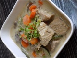 Blanquette de veau aux légumes printaniers