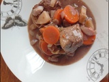 Boeuf à l'échalote et au vin rouge