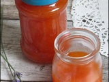 Confiture abricots lavandin