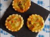 Minis quiches au crabe