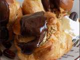 Profiteroles au café