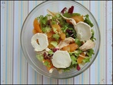 Salade abricot-chèvre