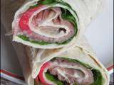 Wraps au roastbeef et pickles de radis