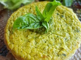 Fritatta de courgettes au pesto