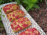 Mini cakes groseilles du jardin avec ou sans gluten