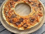 Quiche carottes chorizo