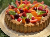 Tarte folle renversee aux fruits de saison