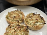 Tartelettes fenouil parmesan moutarde