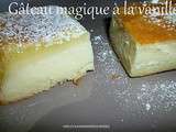 Gâteau magique à la vanille