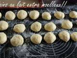 Pains au lait extra-moelleux(recette cap Pâtisserie)