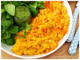 Dahl lentilles corail - carottes