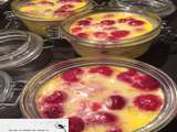 Flans à la ricotta aux fruits rouges