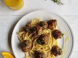 Boulettes de veau à l’orange et au thym citronné