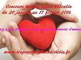 Concours spécial Saint Valentin... Chez Clélia