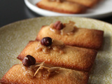 Financiers noisettes & crêpes dentelles