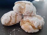 Amaretti natures et au chocolat