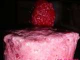 Souffle glace a la framboise