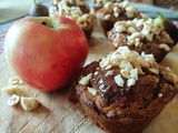 Muffins Pomme, figue & cannelle, sans gluten