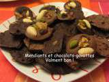 Mendiants et chocolats-gavottes