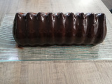 Bûche chocolat insert vanille